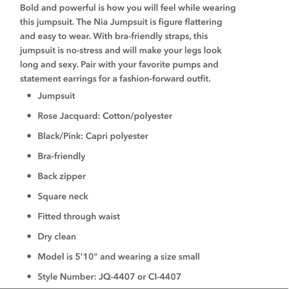 AMANDA UPRICHARD**Nina Jumpsuit***$254 - Picture 4 of 4